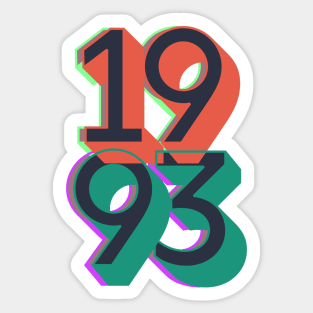 1993 Sticker